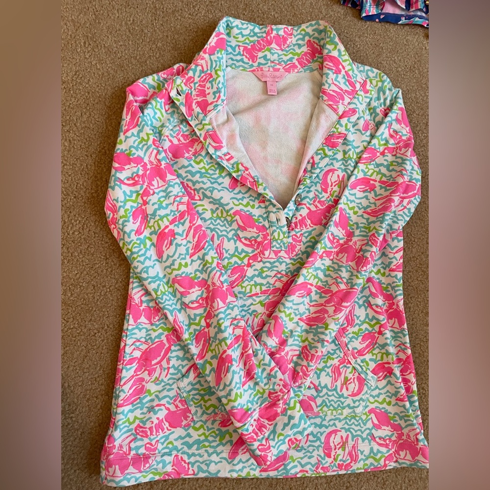 Lilly Pulitzer popover lobster roll. Size XS  EUC